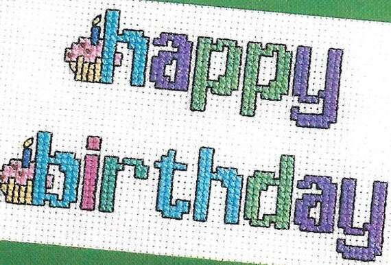 Leisure Arts Celebration Alphabets Counted Cross Stitch Etsy