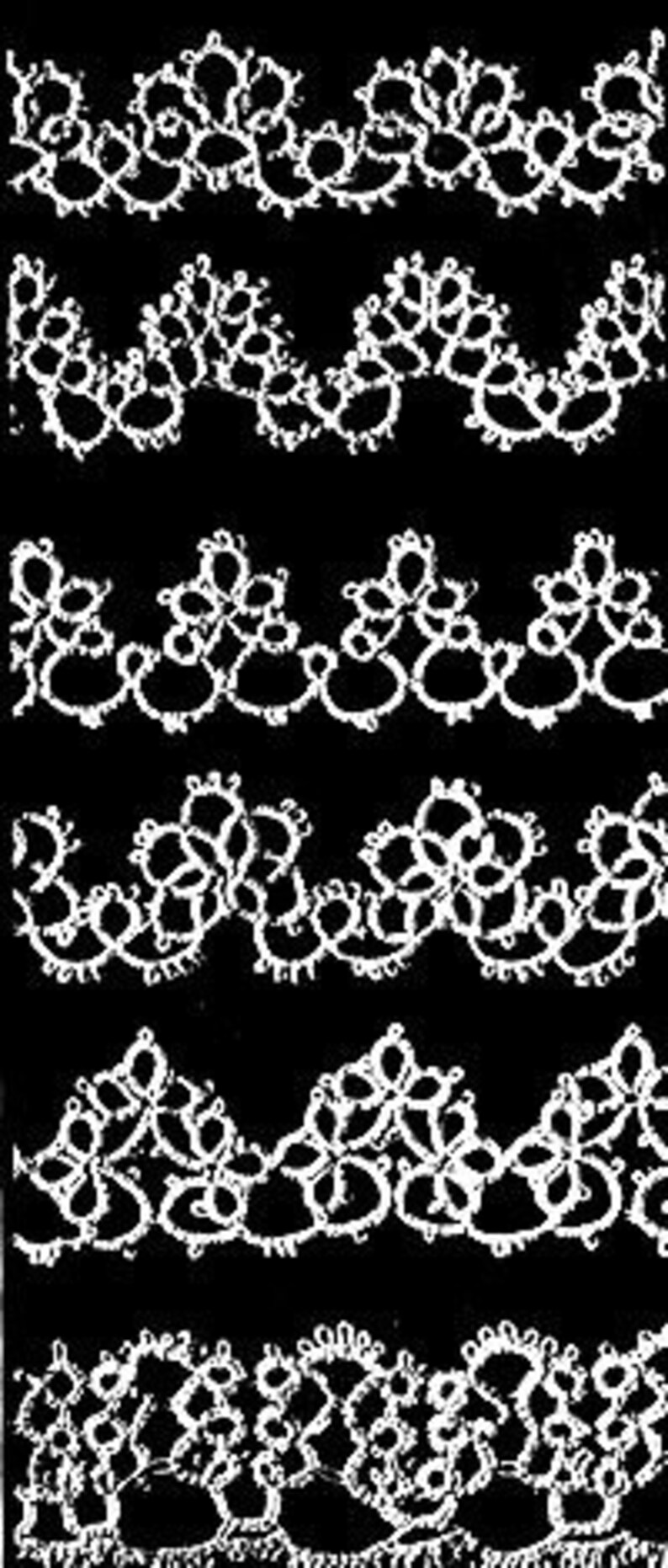 Lacis Publications Tatting Designs From Victorian Lace Craft Etsy