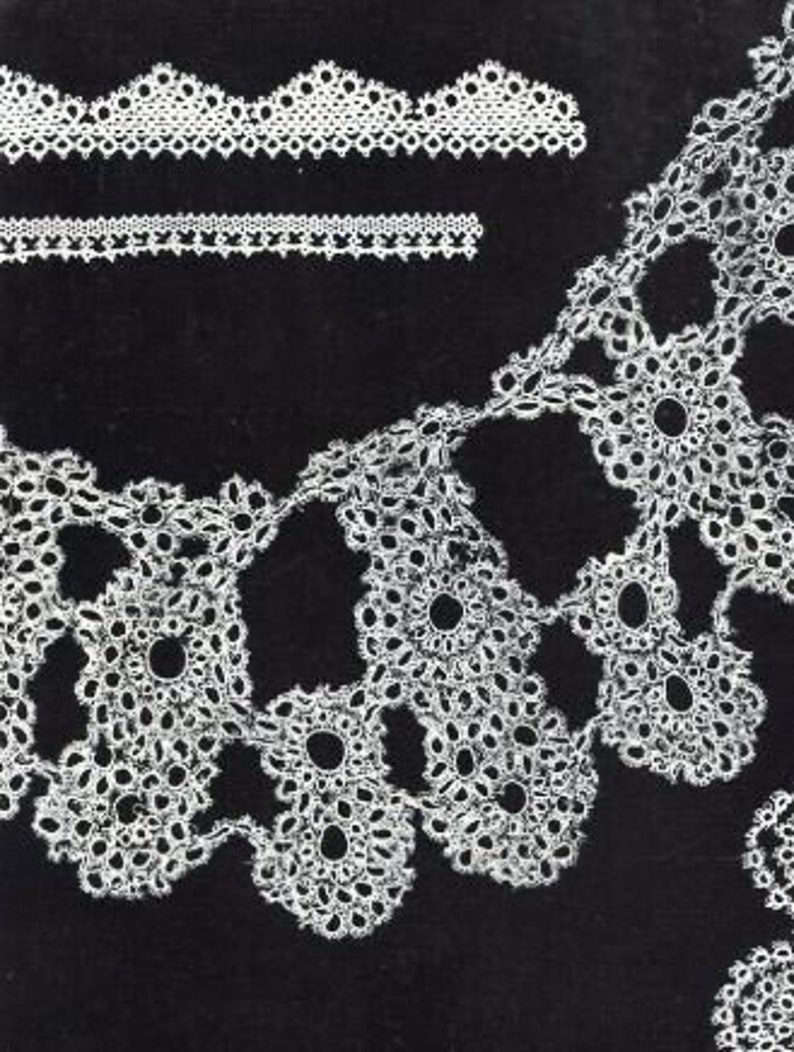 Lacis Publications Tatting Designs From Victorian Lace Craft Etsy