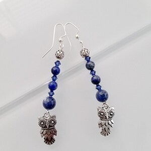 Lapis Lazuli, Dangle Earrings