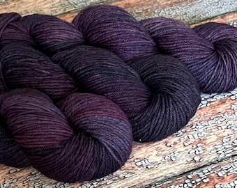 Leaner DK 75/25 SW Merino/Nylon - Deep Into the Void - Free Shipping!