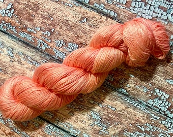 80/20 Bamboo Wool- Mandarin Ice- Fingering Weight- 80/20 Bamboo Wool- Free Shipping!