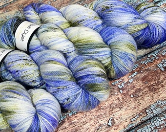 Squish Dyet - Ultra Fine Superwash Merino! - Lavender Tribe - Free Shipping!