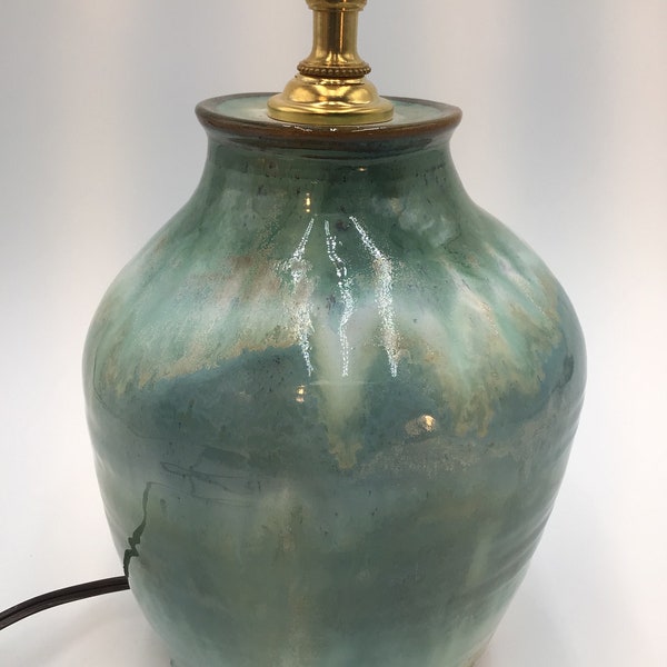 Ceramic Table Lamp Etsy