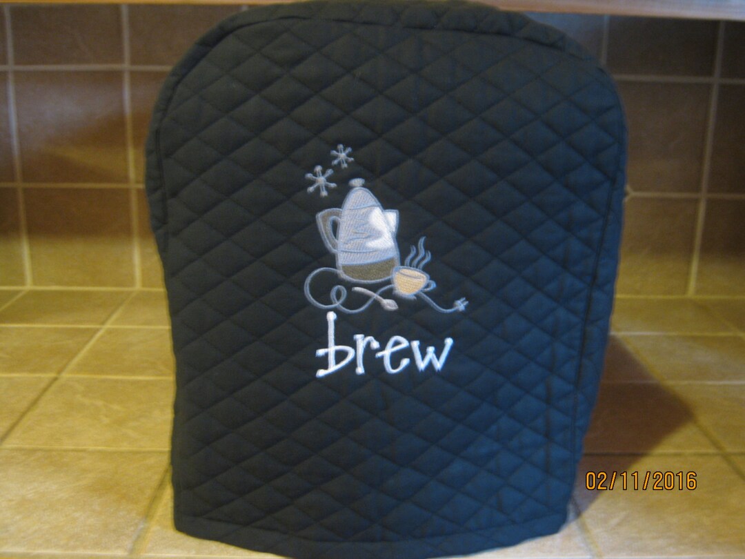 Coffee Maker Covers for KEURIG, 4 Sizes, 5 Colors, 3 Different Designs