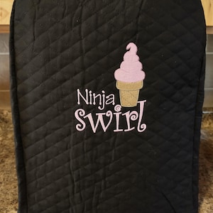 Ninja SWIRL ice cream maker appliance cover, dust cover, choose from 5 colors