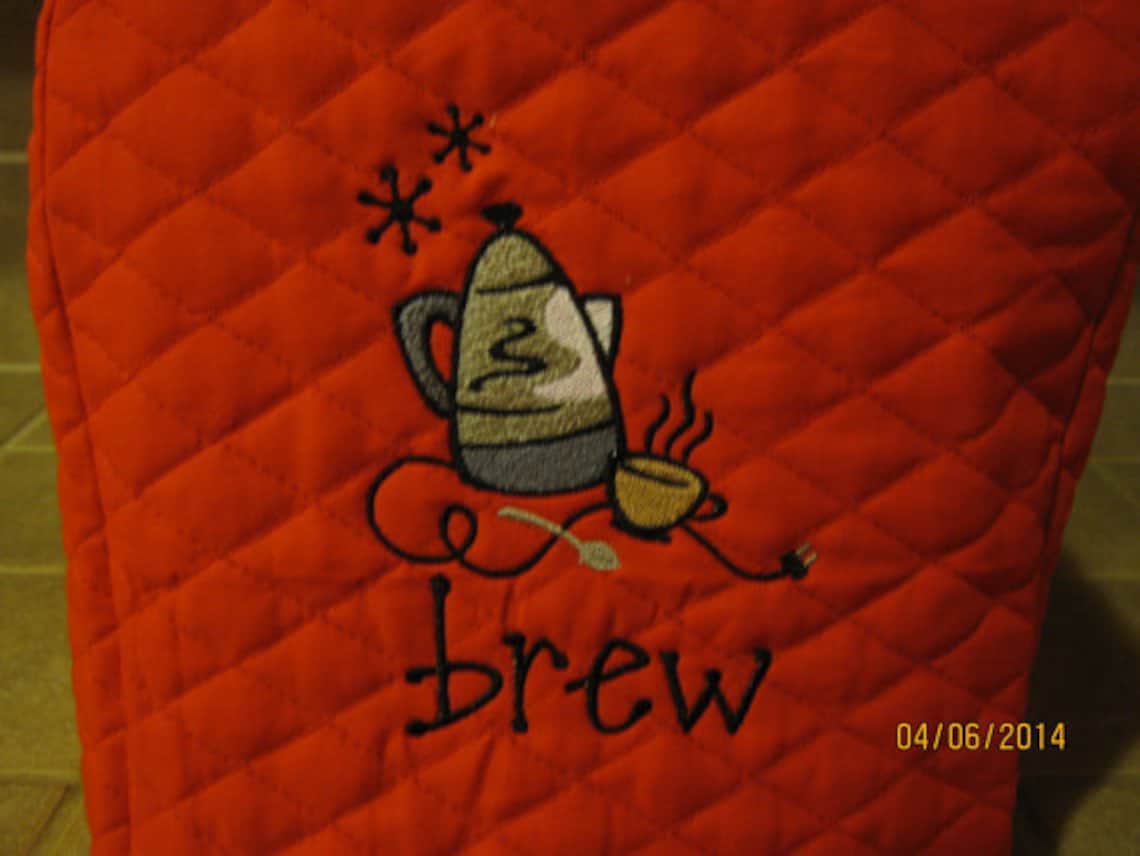 Coffee Maker Covers for KEURIG 4 sizes 5 colors 2 designs Etsy