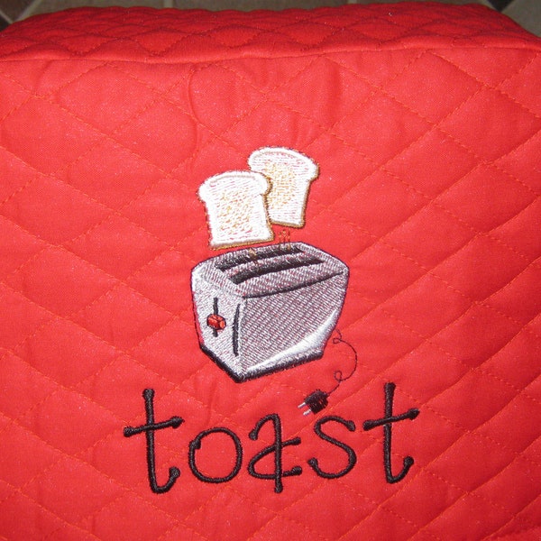 Toaster Cover 2 or 4 Slice, Choose from 5 colors