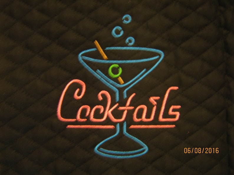 Embroidered Cover for a Margarita Machine Margaritaville Etsy