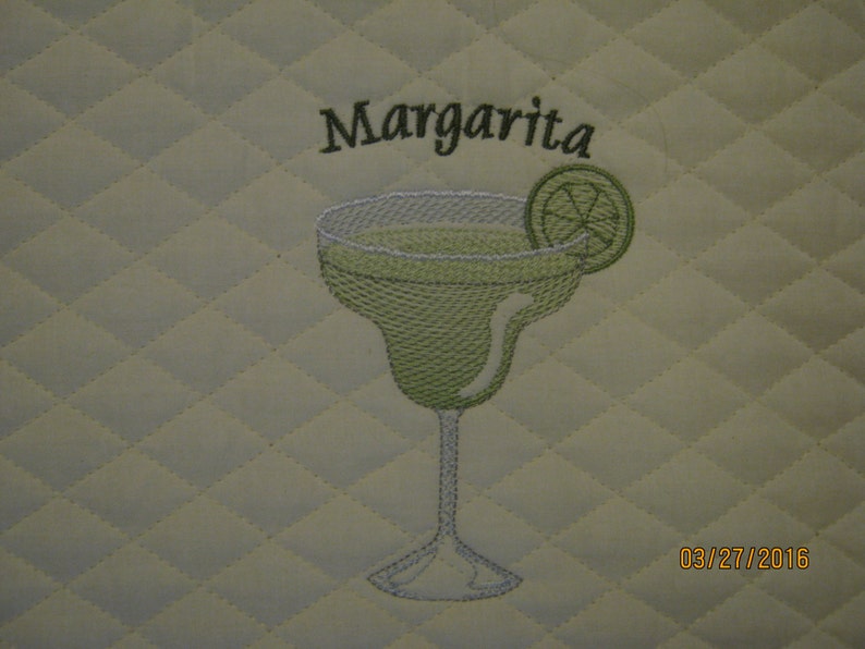 Embroidered Cover for a Margarita Machine Margaritaville Etsy