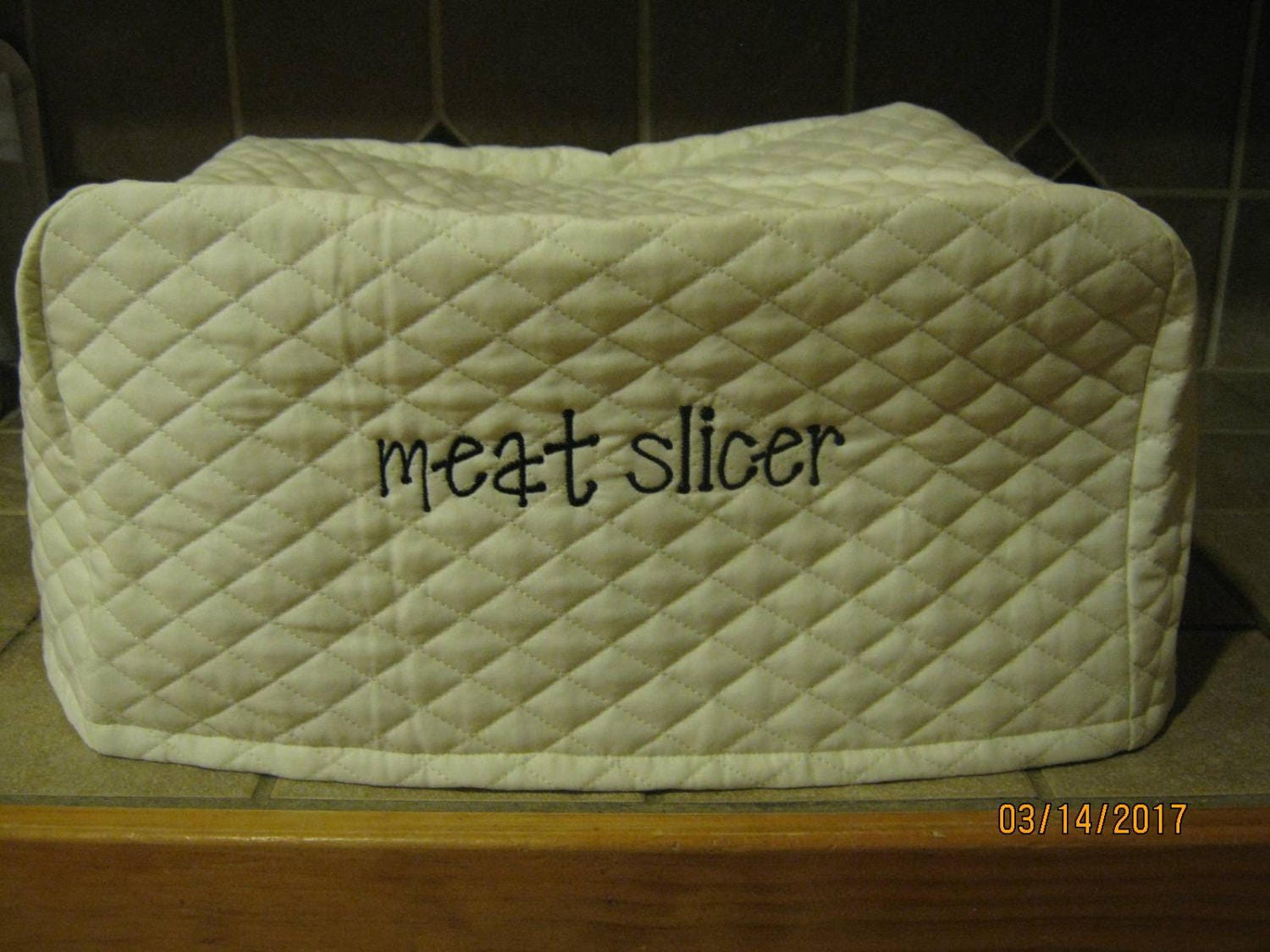 Meat Slicer Appliance Cover Choose Black Red Hunter Green Etsy