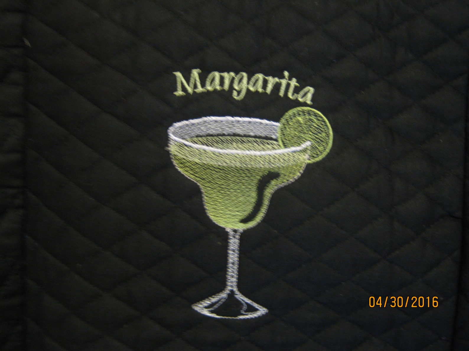 Embroidered Cover for a Margarita Machine Margaritaville Etsy