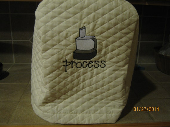 New FOOD PROCESSOR appliance covers BLACK or IVORY/CREAM choose from RED