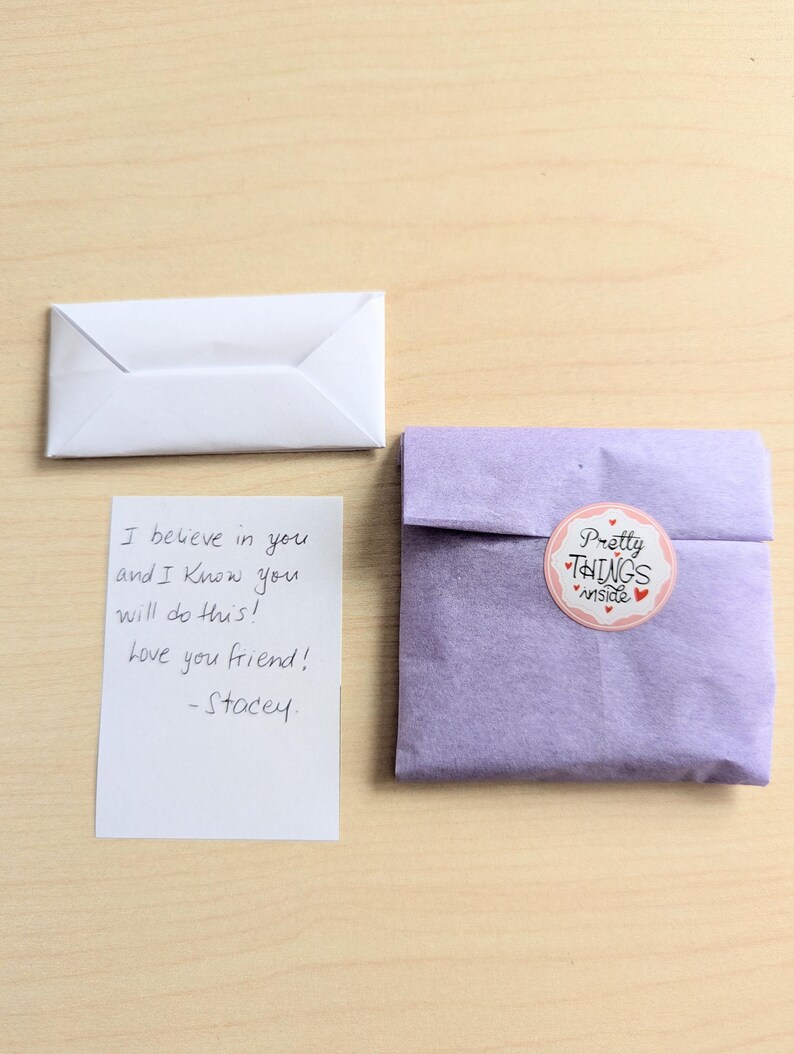 Kids Affirmation Gift Card with Mini Star Keepsake, Lunchbox Note for Brave Child, Pocket Hug Encouragement, Motivational Gift daugther son image 3