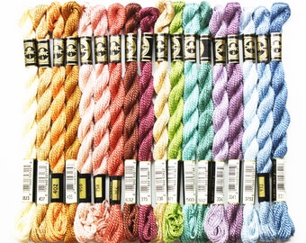 ecru white DMC Perle//Pearl Cotton #3 Colors 899-3348