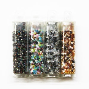 Miyuki Delica Seed Bead Mixes, Delica Seed Beads, Size 11 Seed Beads, Seed Beads, Beading, Loom Beading Supplies, Cylinder Beads, Crafting