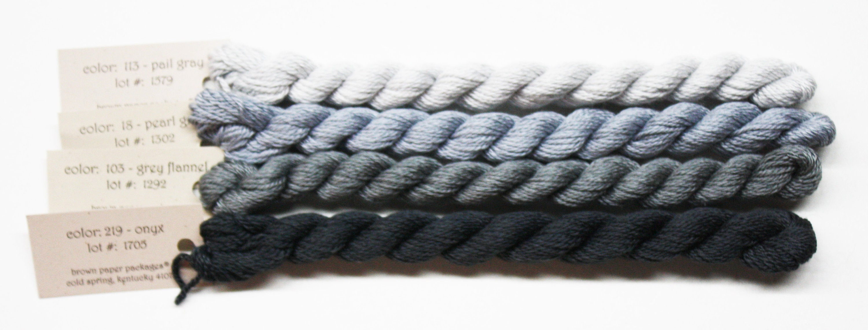 Silk & Ivory Yarn 5.90 Each Needlework Yarns Needlepoint Etsy