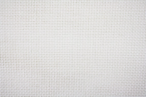  Zweigart Orange Line Blank Mono 18-Mesh White Needlepoint Canvas  24 X 24 : Arts, Crafts & Sewing