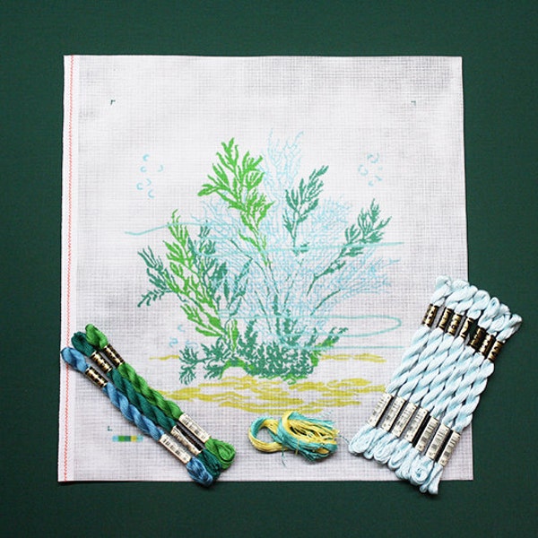 Beach Needlepoint Etsy