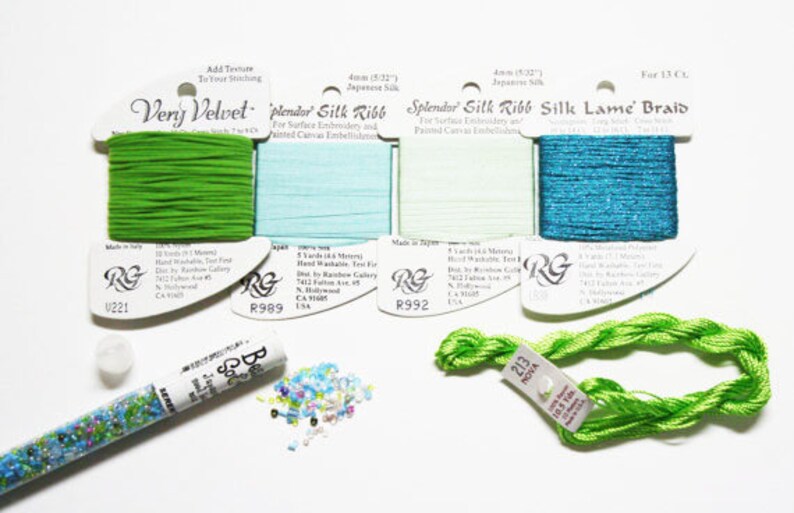 Silk Threads Beads Miyuki Japanese Seed Beads Silk Yarns Etsy