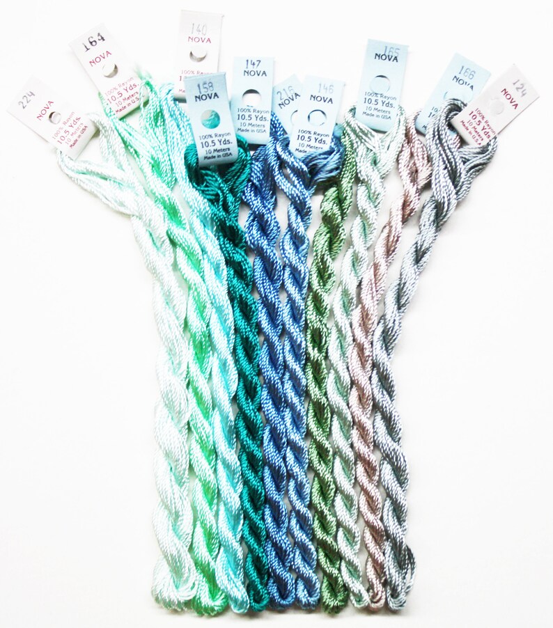 Brazilian Embroidery Thread Nova Edmar Nova Thread Nova Etsy