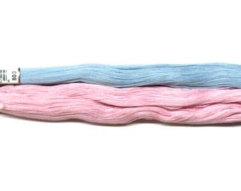 DMC Floche Thread, Cross-Stitch Thread, Floche 150 Yard Skeins, Needlepoint Fibers, Smocking Thread, Embroidery Threads, Fibers For Handwork