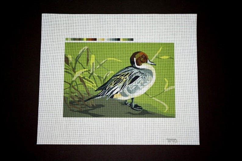 Needlepoint Kits Needlepoint Ducks Needlepoint Waterfowl Etsy