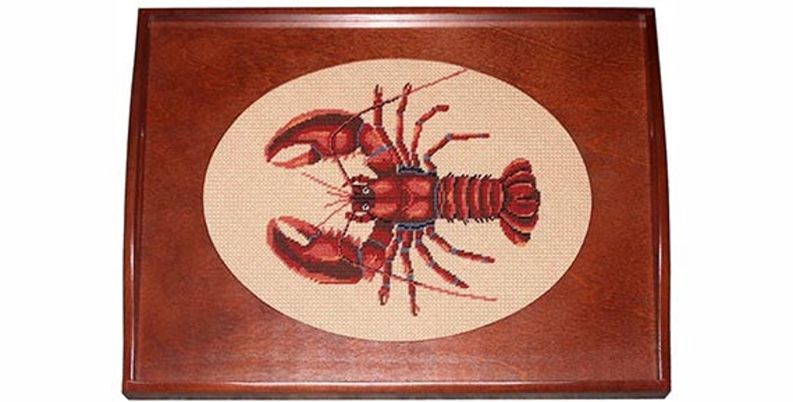 Needlepoint Kits Lobster Needlepoint Kits Needlework Etsy