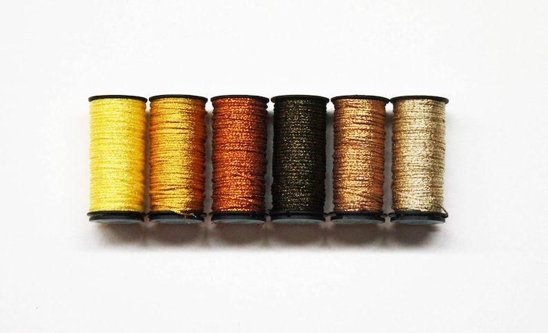 Scrapbooking Supplies Kreinik Metallic Braid 5.25 Each Kreinik Medium Braid Jewelry Making Supplies Metallic Braid Card Making Supplies