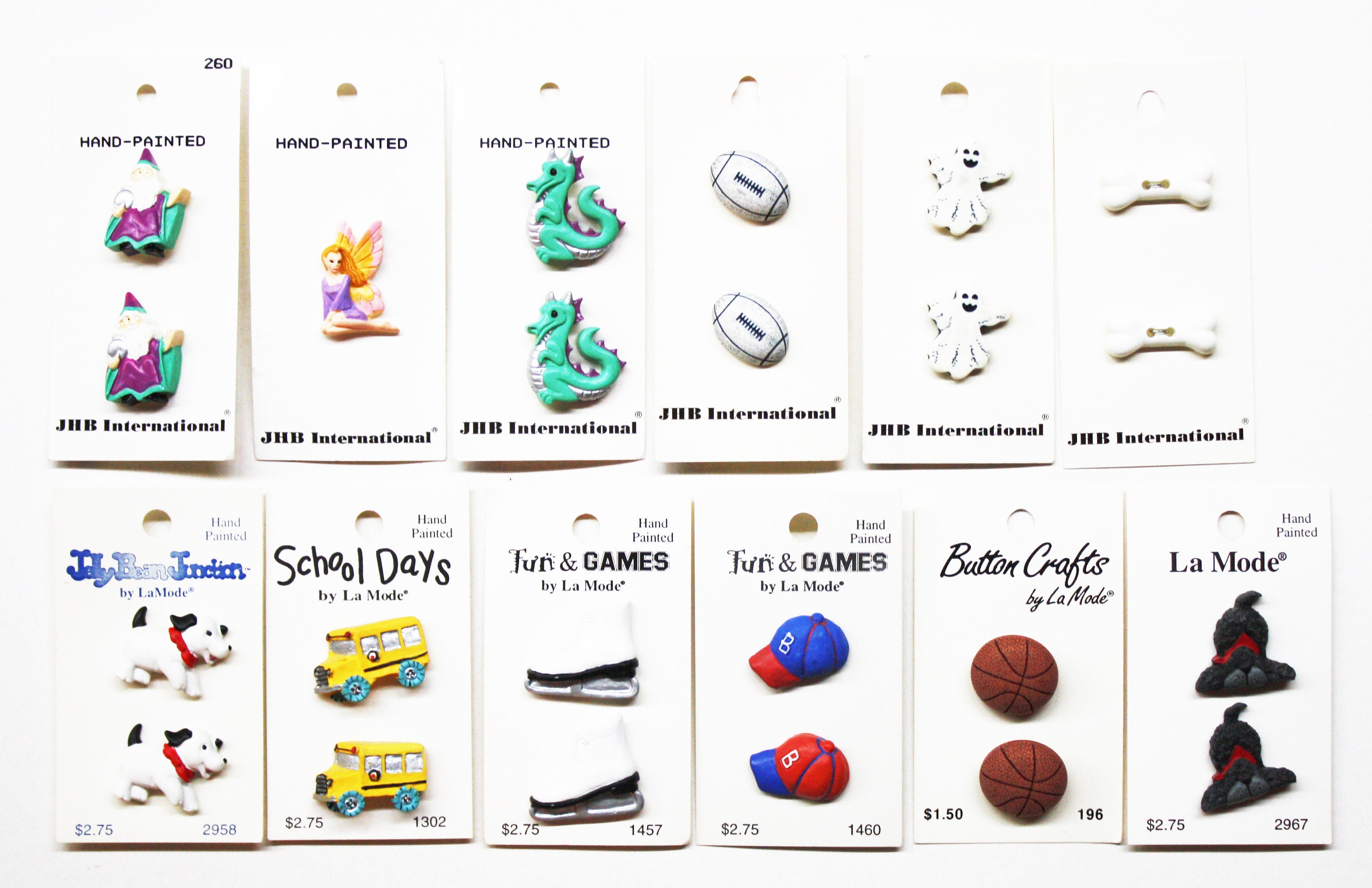 Scrapbooking Buttons Crafts Buttons La Mode Buttons Wizard Etsy