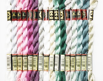 Perle Cotton, DMC Perle Cotton Size 3, DMC Threads, Cotton Threads, Needlepoint Threads, Needlework Yarns, Cotton Perle Size 3, Embroidery