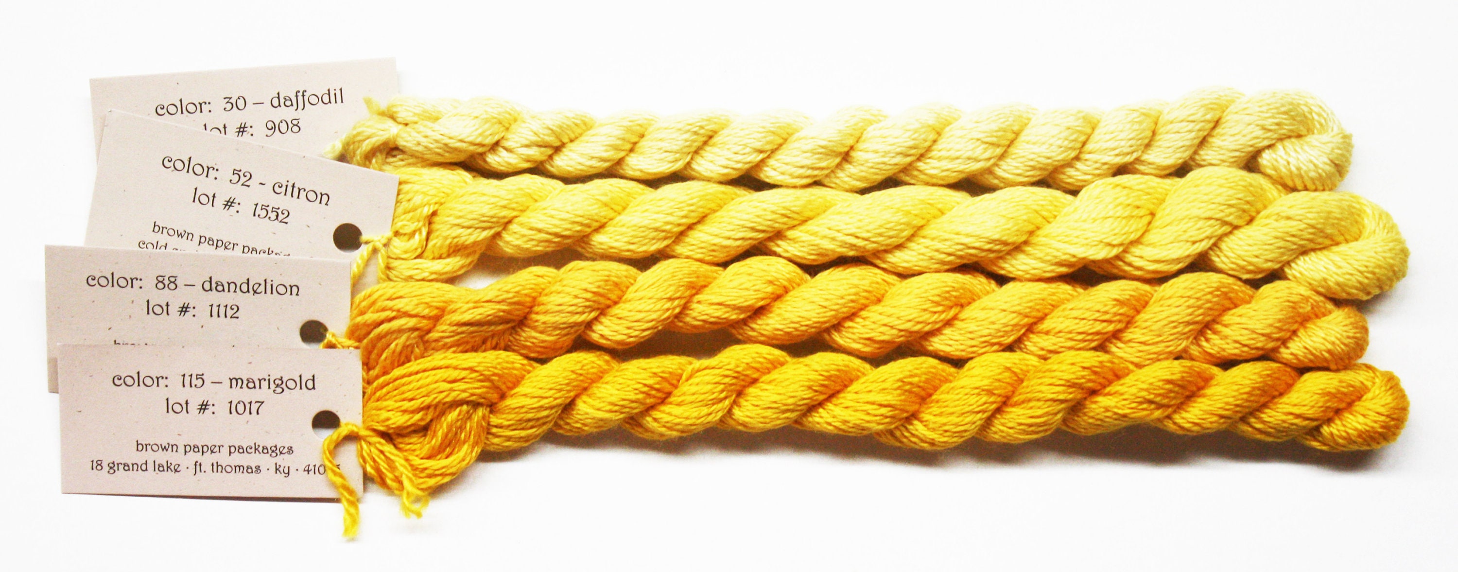 Silk & Ivory Yarn 5.90 Each Needlework Yarns Needlepoint Etsy