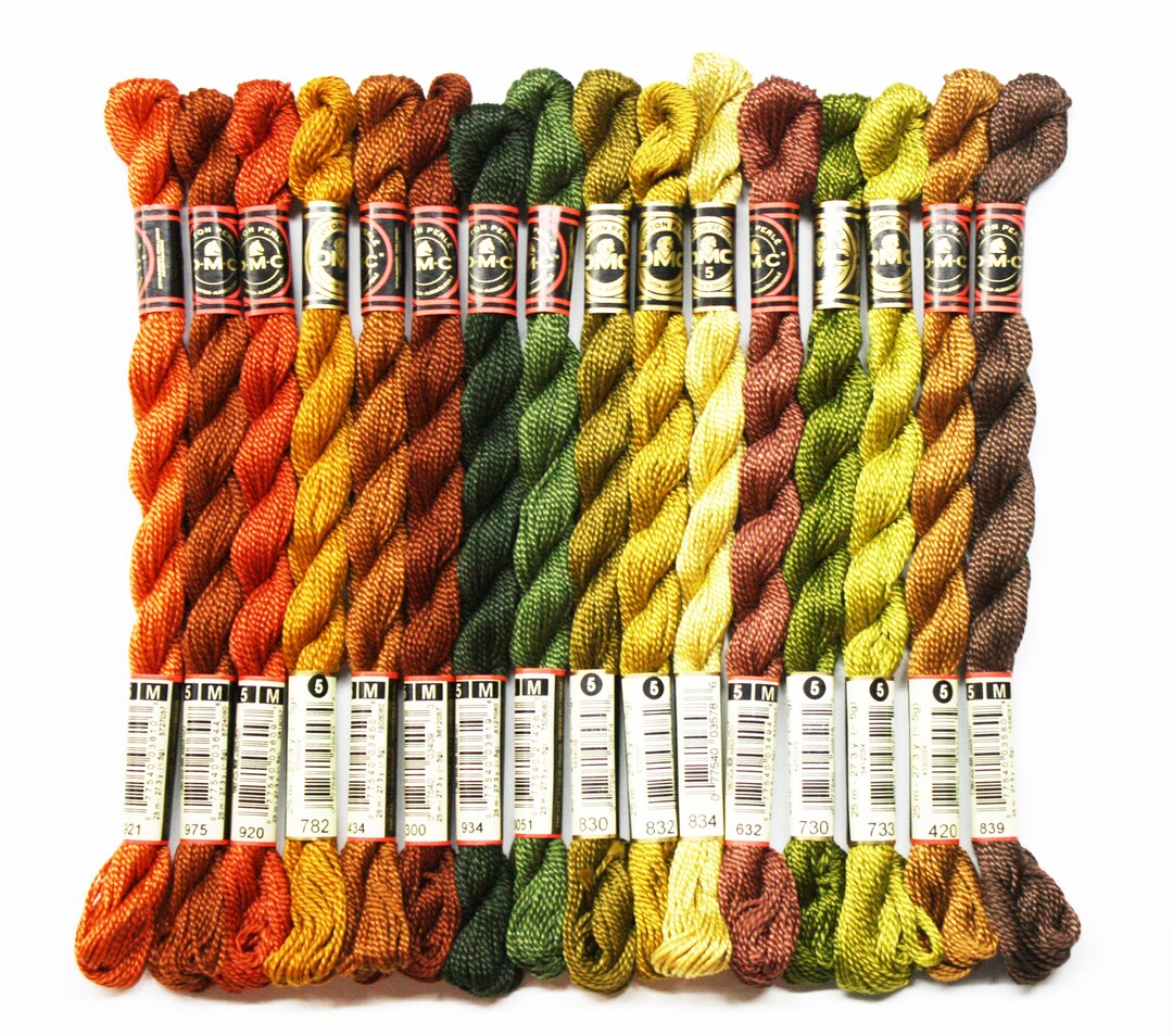 DMC Perle Cotton Thread, Perle Cotton 5, DMC Threads, Perle Cotton Yarn