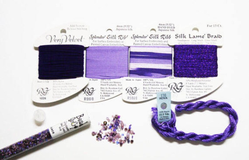 Silk Threads Beads Miyuki Japanese Seed Beads Silk Yarns Etsy