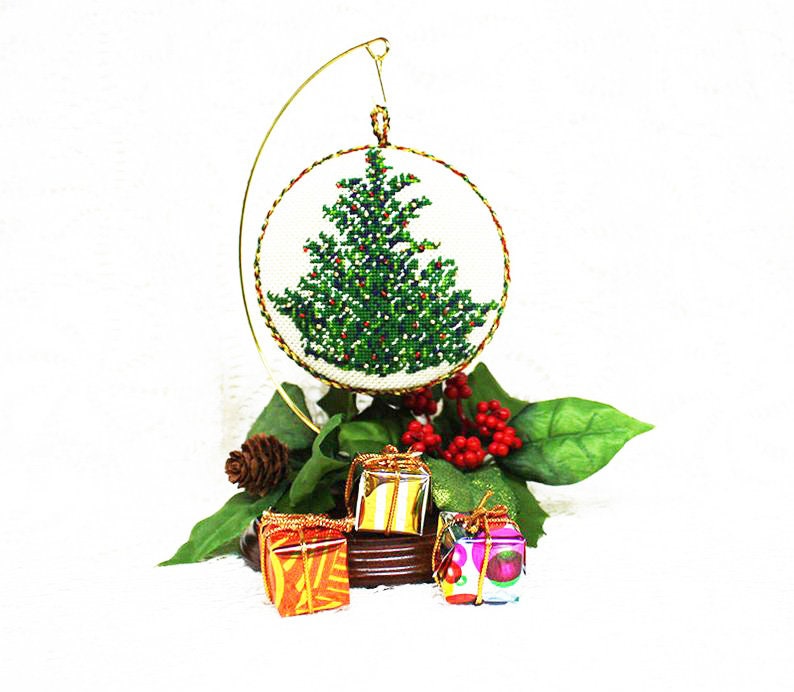 Needlepoint Kits Christmas Ornaments Needlepoint Christmas - Etsy