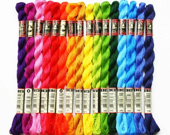 DMC Perle Cotton Thread, Perle Cotton #5, DMC Threads, Needlework Yarns, Cross-Stitch Threads, Needlepoint Yarns, Cotton Threads, Perle Yarn