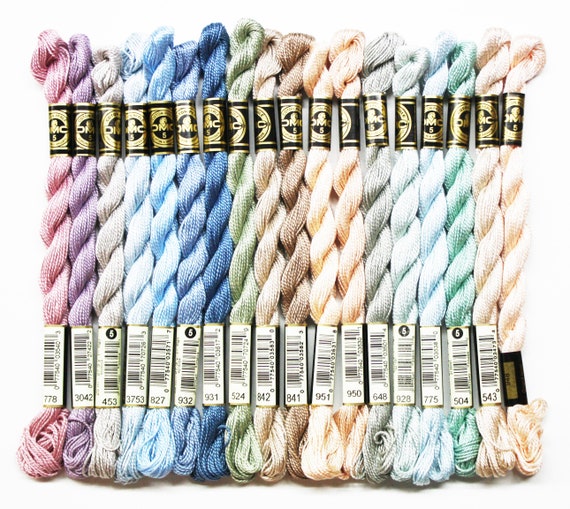 DMC Hilo de Algodón Trenzado Color 932 para el bordado /& Cross Stitch