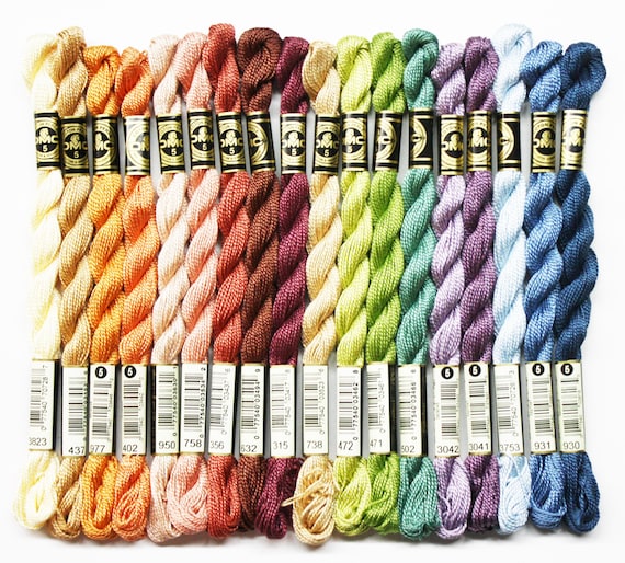 /& 3 CHOOSE YOUR COLOR! DMC Perle Cotton Size 5 Skein Ball