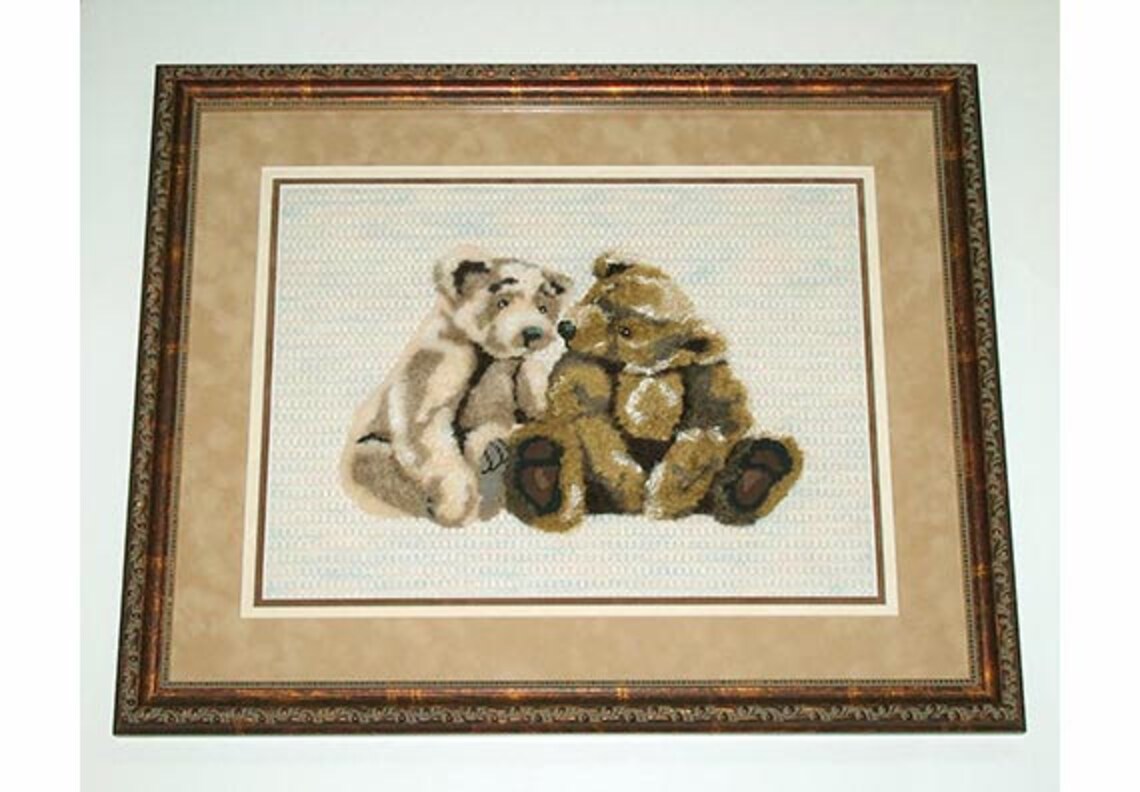 Teddy Bear Needlepoint Bears Needlepoint Designs Etsy