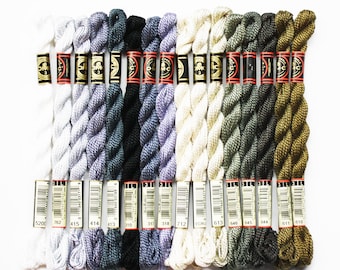 Perle Cotton Yarn, Perle Cotton #3, Perle Cotton, DMC Perle Cotton, Needlework Threads, Needlework Yarns, Embroidery Threads,  Perle Thread