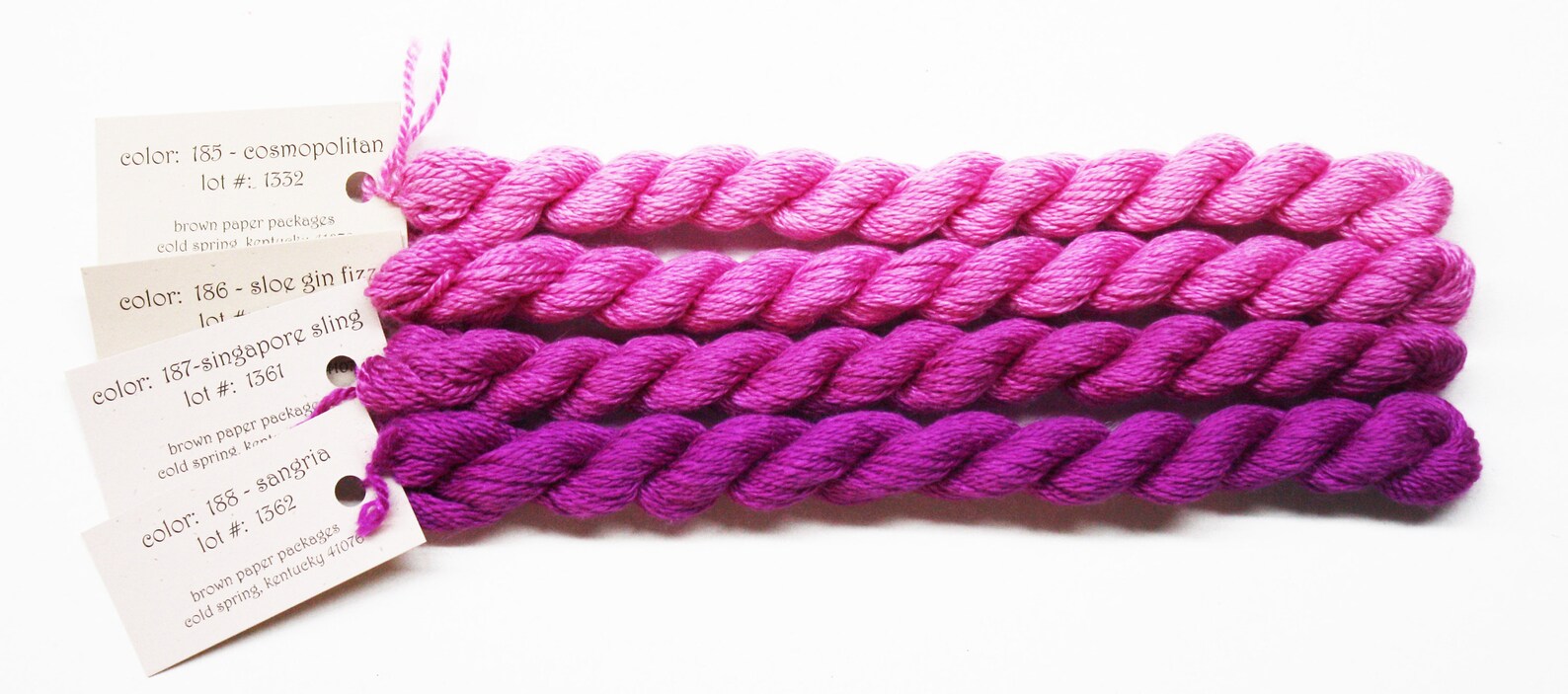 Silk & Ivory Yarn 5.90 Each Needlework Yarns Needlepoint Etsy