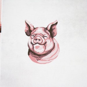 Needlepoint Kits, Pig Needlepoint, Needlepoint Pig Kit, Painted Needlepoint, Needlework Kits, Animals Needlepoint, Needlepoint Designs, Pigs