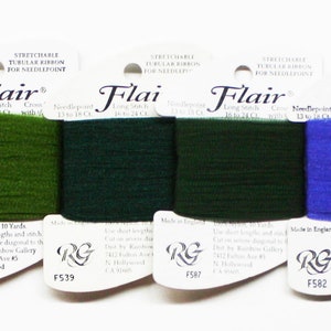 Rainbow Gallery Flair 3.25 Each, Flair Yarn, Tubular Threads, Crafts Threads, Needlepoint, Needlework Yarns, Cross-Stitch, Embroidery Thread