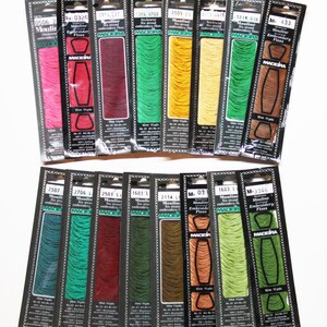 Madeira Floss, Embroidery Floss, 6 Strand Embroidery Floss, Madeira Mouline Embroidery Floss, Cross-Stitch Threads, Needlework Yarns, Floss