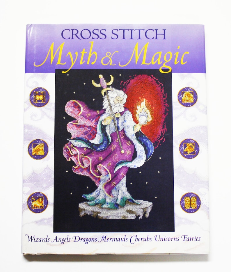 Cross Stitch Wizards Cross-Stitch Fairies Cross Stitch Myth /& Magic Dragon Cross Stitch Charts Cross Stitch Charts Cross Stitch Graphs