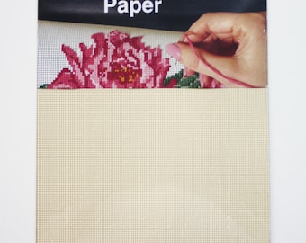Perforated Paper 7.99, Craft Perforated Paper, Ecru Perforated Paper, White Perforated Paper, 14 Mesh Perforated Paper, Greeting Cards