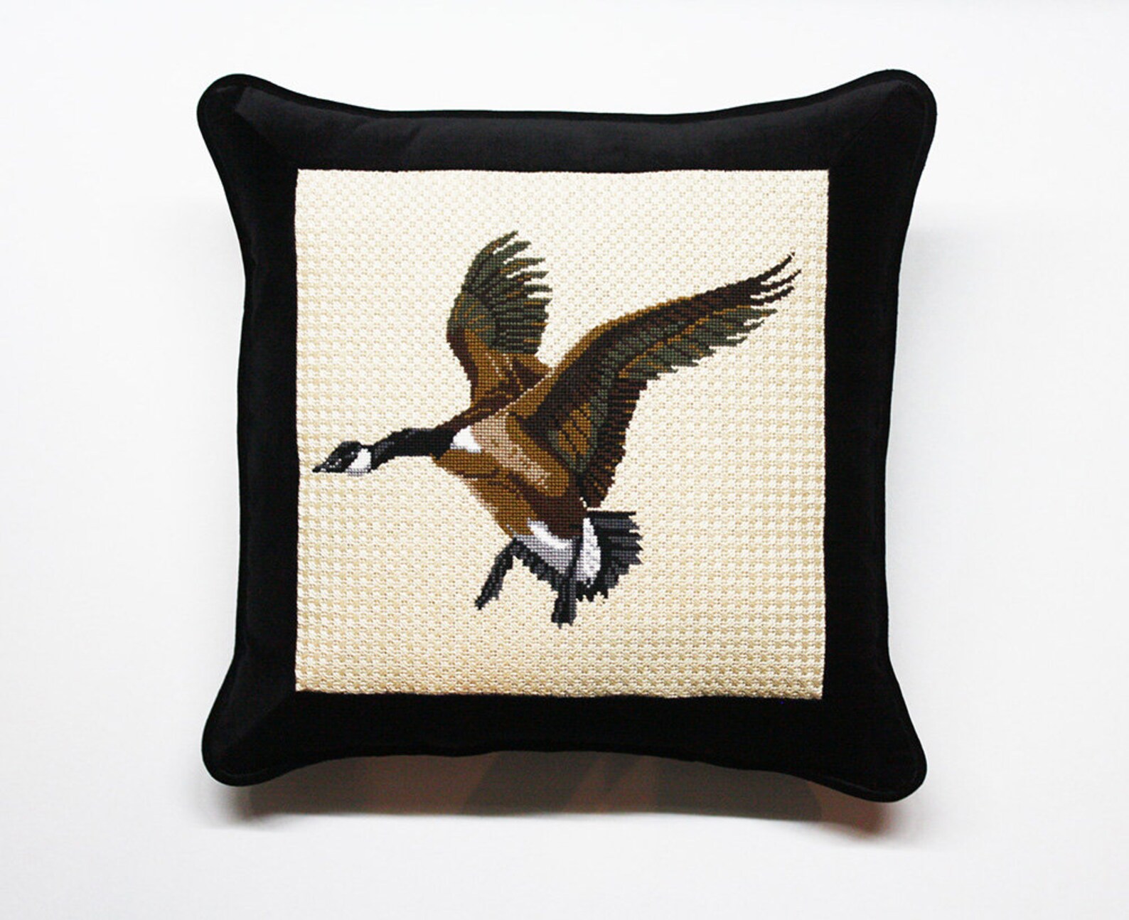 Needlepoint Kits Canadian Goose Needlepoint Kit Waterfowl Etsy