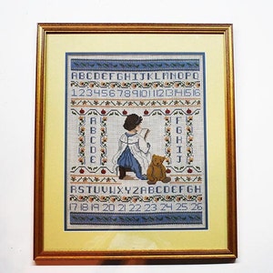 Needlepoint, Needlepoint Sampler, Alphabet Needlework Sampler, Needlepoint Designs, Needlepoint Canvases, Handpainted needlepoint, Alphabet