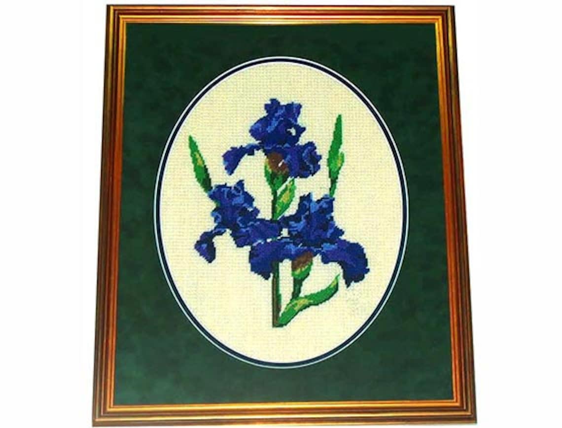 Needlepoint Kits Floral Needlepoint Kits Needlework Kits Etsy