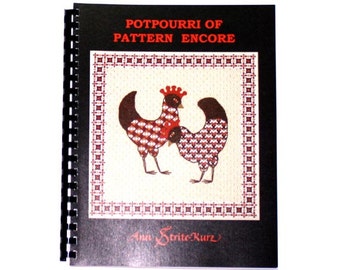 Needlepoint Books, Needlepoint Supplies, Needlepoint Patterns, Needlework, Potpourri Of Pattern Encore Needlepoint Book By Ann Strite-Kurz